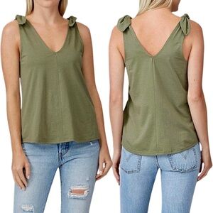 JOIE’S Coman Tie Shoulder Tank‎ Top